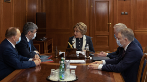 Валентина Матвиенко встретилась с главой Бурятии