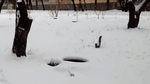 Ребенок упал в колодец из-за похищения крышки люка