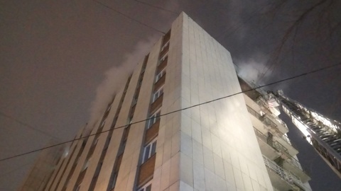 В Челябинске случился пожар в общежитии медуниверситета