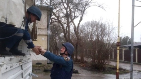 В Крыму уничтожили немецкую авиабомбу времен ВОВ