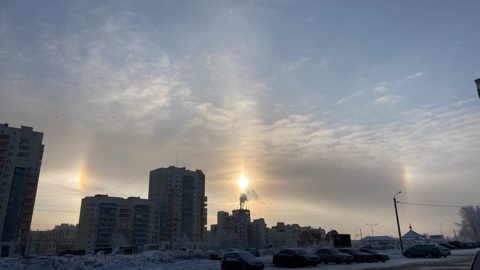 Три Солнца засветились в небе над Челябинском