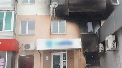 Женщина пострадала при пожаре в салоне красоты в Уфе