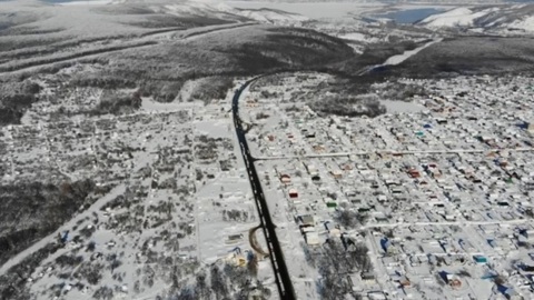 На трассе М-5 образовалась огромная пробка из фур