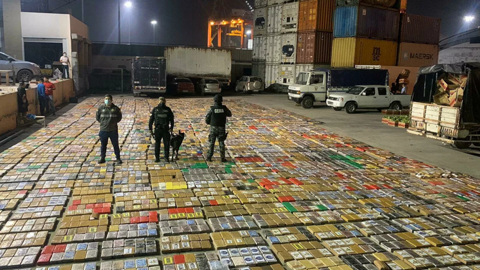 В Бельгию под видом бананов пытались переправить 7 тонн наркотиков