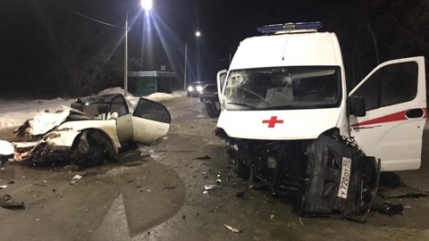 Омич погиб в ДТП со скорой