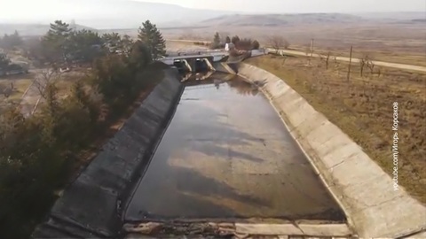 Северо-Крымский канал начал заполняться днепровской водой