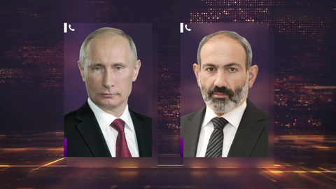 Путин и Пашинян обсудили ситуацию на границе с Азербайджаном