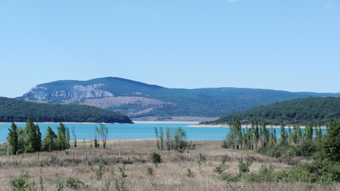 Крымское водохранилище вновь наполнилось водой