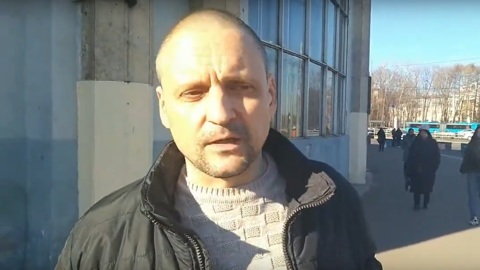 Сергея Удальцова задержали во время прямого эфира в Москве