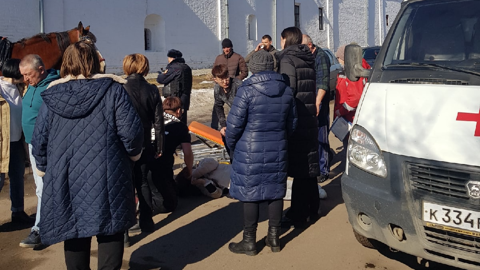 В Суздале туристку из Китая затоптала лошадь