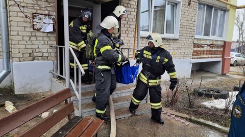 Пожар во владимирском поселке: 16 жильцов эвакуированы, 2 пострадали