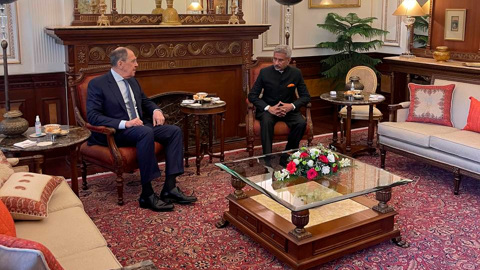 Лавров доложит Путину об итогах переговоров в Индии
