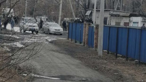 После переговоров подозреваемого в двойном убийстве удалось задержать