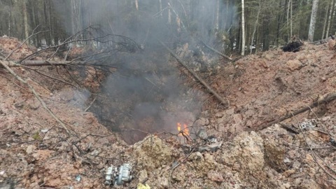 Экипаж разбившегося в Ленобласти МиГ-31 жив