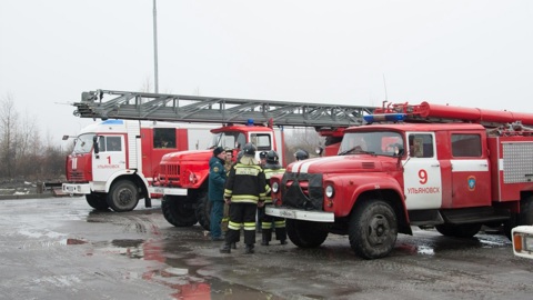В Ульяновске потушен пожар в исправительной колонии