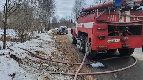В Карелии на пожаре погиб мужчина