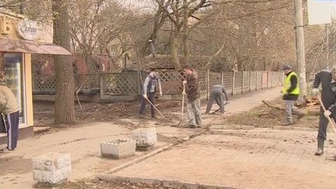 Субботник в Туле отменил дождь