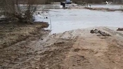 В смоленские поселки пришла большая вода