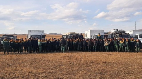 В Бурятии 209 человек не дали огню подойти к населенным пунктам