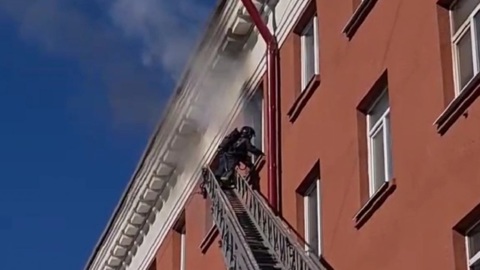 В Петрозаводске погиб человек при пожаре