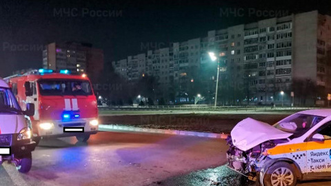 В Калужской области произошло тройное ДТП