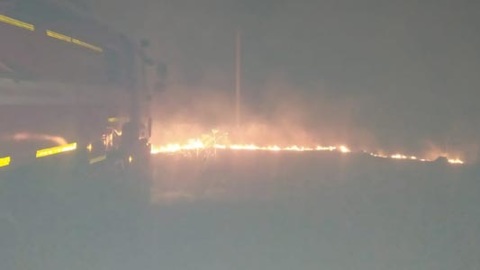 Полгектара сухой травы загорелось в Пензенской области