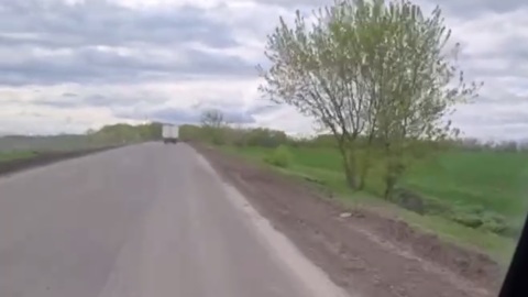 Гуманитарная колонна попала под обстрел под Белгородом