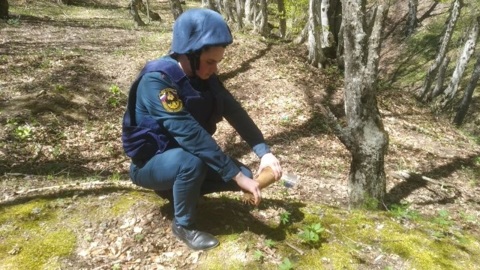 В Крыму обнаружен боеприпас