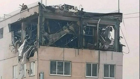 Мощный взрыв произошел на фармацевтическом заводе в Кургане