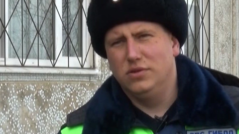 Смоленский полицейский спас беременную женщину из пожара