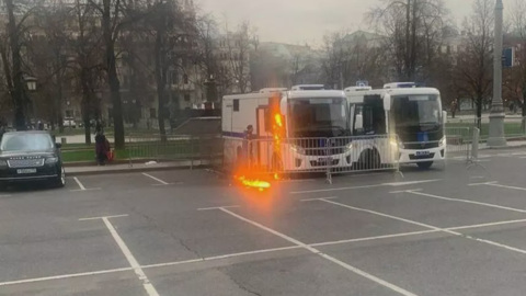 Житель Москвы отправился за решетку за поджог автозака
