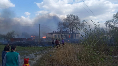 В Омской области ввели ЧС из-за пожаров