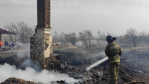 Пожары уничтожили 350 домов в Красноярском крае