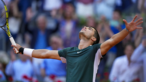 Madrid Open. Алькарас остановил Джоковича на пути к финалу