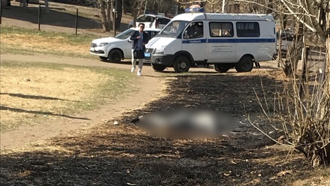 Обгоревшее тело обнаружили рядом со стадионом в Чите
