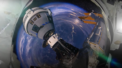 Американский Starliner готовится к стыковке с МКС