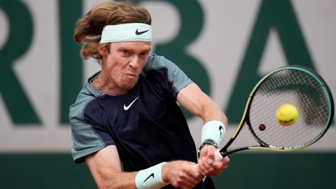 Андрей Рублев вышел во второй круг Roland Garros