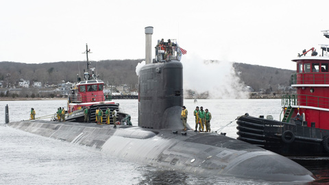 Ударная атомная подлодка Oregon введена в боевой состав ВМС США