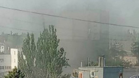 Взрыв прогремел у рынка в Мелитополе