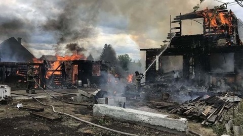 Четырехлетняя девочка погибла на пожаре в Иркутской области