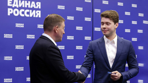 Илья Медведев стал единороссом