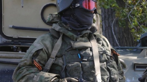 Бойцы Росгвардии захватили танк ВСУ
