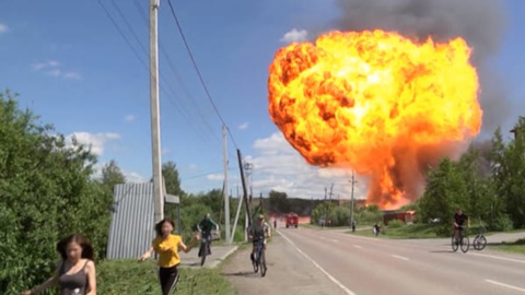 На Урале после пожара на газовой заправке возбудили дело