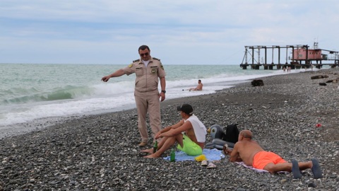 Уфимец погиб в Абхазии, пытаясь спасти тонущую в море девушку