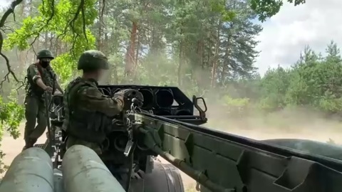 Российские военные подавили несколько взводов артиллерии и РСЗО в ДНР