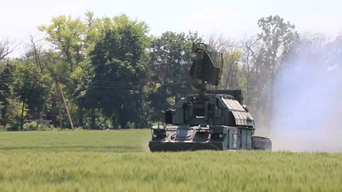 Российские зенитчики сбили в Запорожье украинский Ми-8