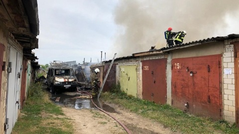 Мощный взрыв прогремел в гараже в Коврове