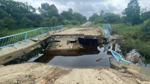 Прокуроры начали проверку из-за обрушения моста в Приморском крае