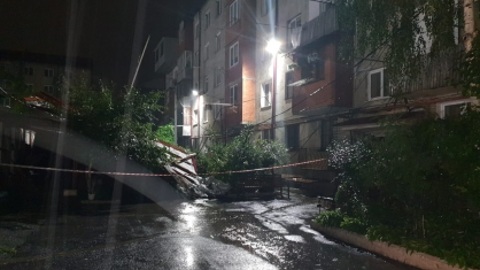 В Северной Осетии пенсионер погиб под сорванной ураганом крышей