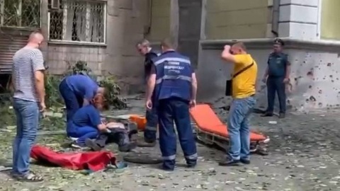 Ракетный удар по Донецку унес жизни шести человек